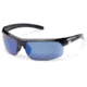 Suncloud Profile Sun Glasses, Black Frame, Blue Mirror Polarized Polycarbonate Lens S-PFPPUMBK
