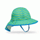 Sunday Afternoons Infant Sun Sprout Hat, Blue/Green Stripe, Infant S2F01553B51021