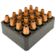 Super Vel Ammunition 38 Super Auto +P 115 Grain Solid Copper Hollow Point Brass Pistol Ammunition, 20 Round, 38SPR11520