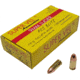 Super Vel Ammunition 9mm Luger 100 grain Full Metal Jacket Brass Cased Pistol Ammo, 50 Rounds, 910050