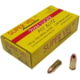 Super Vel Ammunition 9mm Luger 100 grain Full Metal Jacket Brass Cased Pistol Ammo, 50 Rounds, 910050