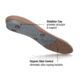 Superfeet Merino Grey Premium Insoles-Merino Grey-C (M 5.5-7)