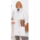 Superior Uniform Womens Polyester/Combed Cotton Poplin Lab Coats, WORKLON 438-3XL Labcoat Lady Wh Poplin 3XL