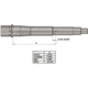 Superlative Arms .625in Clamp On, Pistol Length, Retrofit Piston Kit for AR15 Platform, Melonited Piston Gas Block, DLC Carrier, Black, SABO-PS-P625CM