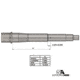 Superlative Arms AR-15 .625in Clamp On Adjustable Piston System, Clamp On,Melonite, QPQ, Piston Gas Block, Rifle Length Op Rod, Right Hand, Full Auto, Dark DLC Carrier, Black, SABO-PS-RFD-R625CM