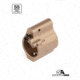 Superlative Arms Solid Set Screw Adjustable Bleed Off Gas Block, .936in, Solid, Set Screw, Stainless Steel, DLC Tan Finish, Tan, SABO-DI-936ST