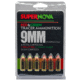 SUPERNOVA 9MM 119GR FMJ GRN/RED Pistol Ammunition 6/60, PMSN9MM-MP