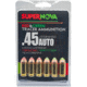 Supernova .45 Auto 225 Grain Full Metal Jacket Green and Red Tracer Brass Cased Pistol Ammunition, 20 Rounds, PMSN45AC-MP