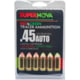 Supernova .45 Auto 225 Grain Full Metal Jacket Green and Red Tracer Brass Cased Pistol Ammunition, 20 Rounds, PMSN45AC-MP