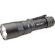 SureFire TURBO Series 18350/123 Everyday Carry Flashlight Dual-Output High-Candela LED Flashlight, Hard Anodized, Black, EDC1-DFT-BK