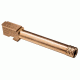 SureFire Glock 19 Threaded Barrel 1/2-28 Threads, Bronze SF-G19-1/2-28-BZ