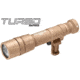 SureFire M640DFT-PRO Turbo Series 18350/123A High Candela 6-Volt Dual Fuel Scout Pro LED Weapon Light, 123A, 550 Lumens, Tan, M640DFT-TN-PRO