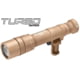 SureFire M640DFT-PRO Turbo Series 18350/123A High Candela 6-Volt Dual Fuel Scout Pro LED Weapon Light, 123A, 550 Lumens, Tan, M640DFT-TN-PRO