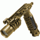 SureFire Millennium Vertical Foregrip WeaponLight, White Navigation LED, Tan Body, ARMS Lever