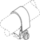 Surefire Weaver 30mm Ring High Female Mount For Surefire Classic Universal Weaponlight Systems M38