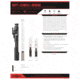 SureFire Optimized Bolt Carrier System w/Long-Stroke Buffer and Buffer Spring, Black, SF-OBC-556