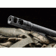 SureFire SFR ProComp Muzzle Brake/Stand-Alone Model Adapter 5.56mm 1/2-28 TPI Black Melonite Finish