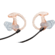 Surefire Sonic Defender Max EP5 Hearing Protectors, Small, Clear, Pair of 25 EP5-SPR-BULK