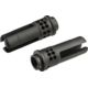 SureFire Warcomp Flash Hider w/Suppressor Adapter, 5.56mm, Black, WARCOMP-556-M15X1