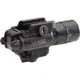 SureFire X400T Turbo Series High-Candela LED Weaponlight, 123A Lithium, Green Laser, 600 Lumens, Black, X400T-A-GN