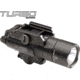 SureFire X400T Turbo Series High-Candela LED Weaponlight, 123A Lithium, Green Laser, 600 Lumens, Black, X400T-A-GN