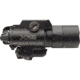 SureFire X400T Turbo Series High-Candela LED Weaponlight, 123A Lithium, Red Laser, 600 Lumens, Black, X400T-A-RD