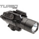 SureFire X400T Turbo Series High-Candela LED Weaponlight, 123A Lithium, Red Laser, 600 Lumens, Black, X400T-A-RD