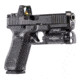SureFire XVL2 Weapon Light, 400 Lumen LED/300 mW IR, 520 nm Class IIIA Green/850 nm Class IIIB IR Laser Sight, 3V, Black, XVL2