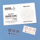 SureLoc Scope Decal Kit, Orange SLCKDORANGE