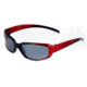 Survival Optics Sunglasses Wraps/Liquid Sunglasses, Metallic Blue/Black Frame, Pc Smoke-fm Lens 3249