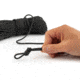 Survive Outdoors Longer 550 Paracord, 100 ft with Carabiner, Black, 0140-0039