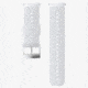 Suunto Athletic 3 24mm Silicone Strap, White, M SS050157000