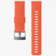 Suunto Explore 1 24mm Silicone Strap, Coral/Gray, M SS050220000