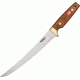 Svord Deluxe Fish Fillet Fixed Knife, Full tang, Varnished sapele mahogany handle SV950B
