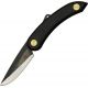 Svord Mini Peasant Black Fold Knife, Swedish high carbon tool steel blade SV143