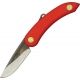 Svord Mini Peasant Red Fold Knife, Swedish high carbon tool steel blade SV149