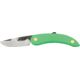 Svord Peasant Fold Knife Green, Poly Handle, Swedish high carbon tool steel blade SV141