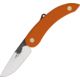 Svord Peasant Fold Knife Orange, Poly Handle, Swedish high carbon tool steel blade SV135