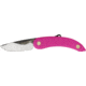 Svord Peasant Fold Knife Pink, Poly Handle, Swedish high carbon tool steel blade SV138