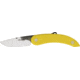 Svord Peasant Fold Knife Yellow, Poly Handle, Swedish high carbon tool steel blade SV136