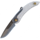 Svord Peasant Knife Crystal Polycarb, 2.5 15N20 steel blade, Clear polycarbonate handle, PKC1