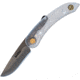 Svord Peasant Knife Crystal Polycarb, 3 15N20 steel blade, Clear polycarbonate handle, PKC2