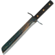 Svord Von Tempsky Golok Knife, 13.25 heat treated 8670 steel blade, Wenge wood handle, VTG