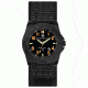 Smith &amp; Wesson Men's Soldier Tritium H3 Basic Round Black Face Watch - Nylon Strap SWW-12T-N