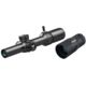 Swampfox Arrowhead LPVO Rifle Scope, 1-8x24mm, 30mm Tube, Second Focal Plane, BDC Reticle, Black, ARH18241-B w/ TRYBE Optics Enhancer