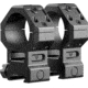 Swampfox H.E. Rifle Scope Rings, 30mm Tube, 1.93in Centerline Height, /w Integral 45-degree Offset Reflex Side Mount, Black, MRH30-H