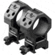 Swampfox H.E. Rifle Scope Rings, 30mm Tube, 1.93in Centerline Height, /w Integral 45-degree Offset Reflex Side Mount, Black, MRH30-H
