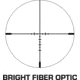 Swampfox Tomahawk II 1-4x24mm Rifle Scope, 30mm Tube, Second Focal Plane, Green Fiber Optic, Black, THK14241-GF