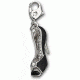 Swarovski Black Shoe Charm