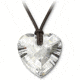 Swarovski Clear Crystal Heart Pendant